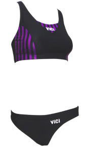 Bikini 4220 Purple Stripe