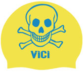 Vici Silicone Pirate Cap YELLOW