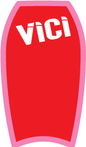 Body Board Red/Pink