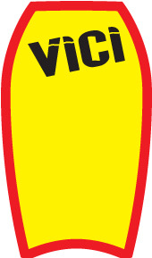 Body Board Yellow/Red