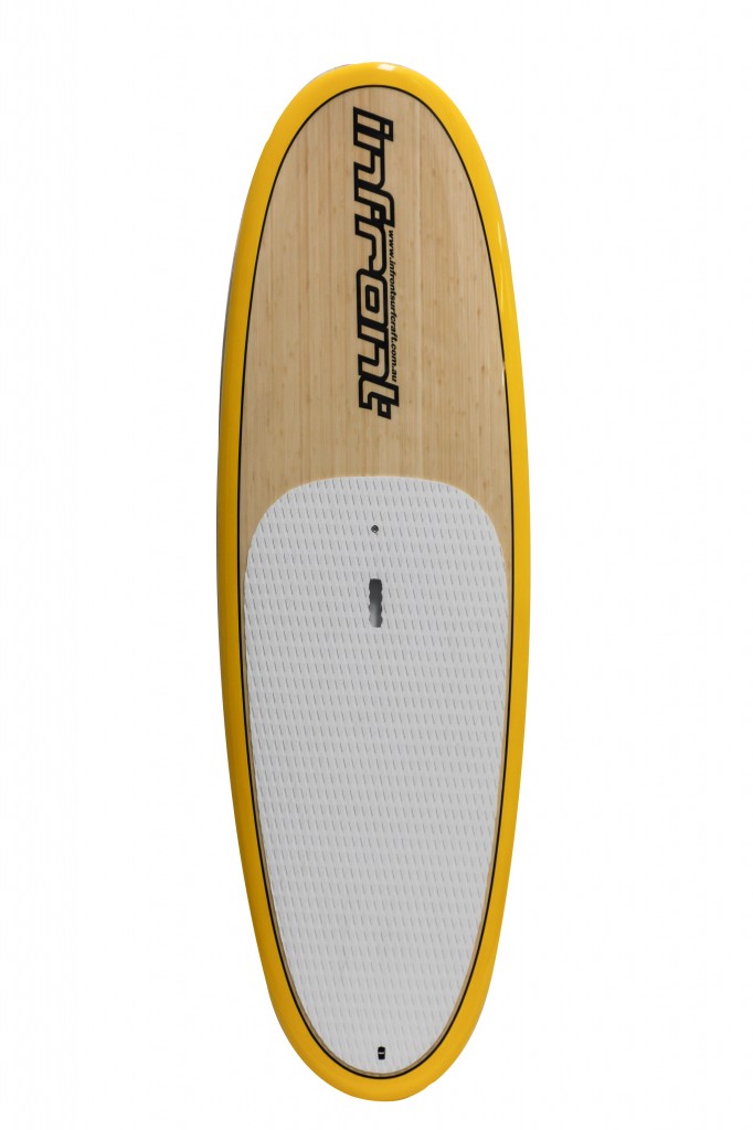 Surf Stand Up Paddle Board - Purple Bamboo Clearance 9'2